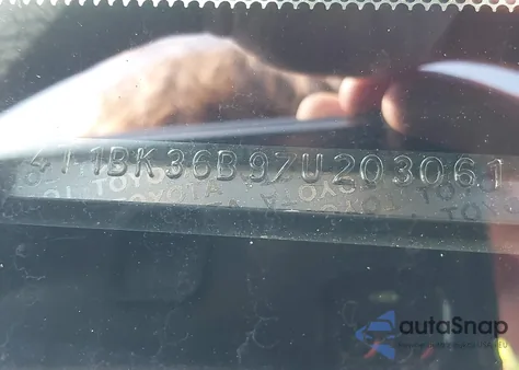 2007 Toyota Avalon Limited from USA, damaged, VIN 4T1BK36B97U203061